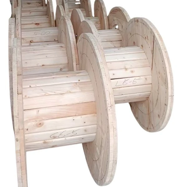Large Wooden Cable Drums For Industrial Applications