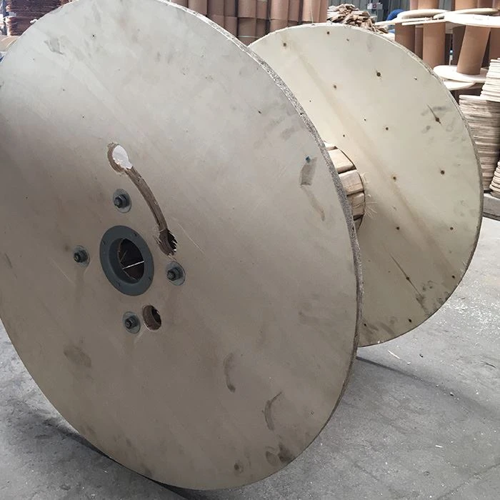 Steel Wooden Cable Drum Wire Rope Storage factory