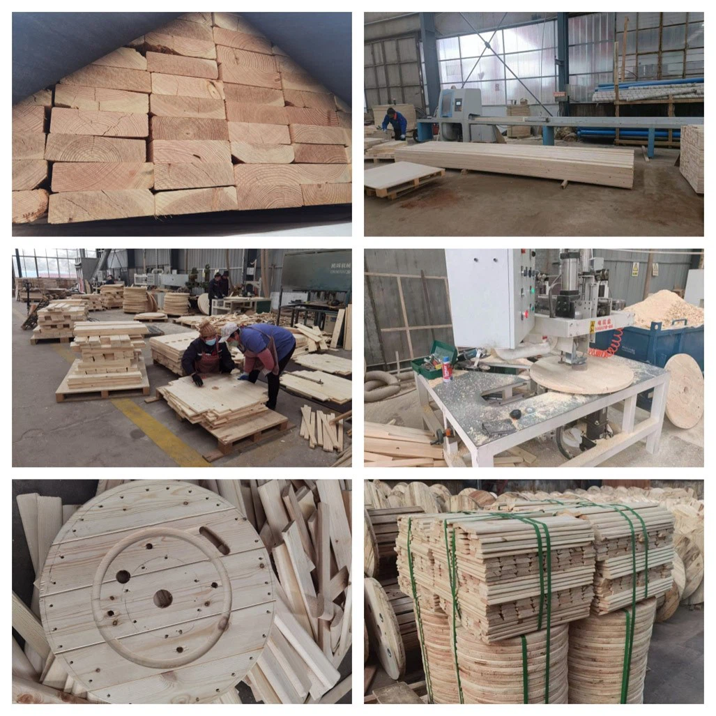 Outdoor Use Wooden Cable Drum Outdoor Use Wooden Cable Drum